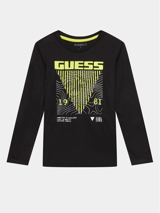 

Блуза стандартного кроя Guess, черный