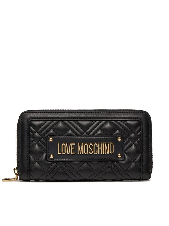 

Большой женский кошелек Love Moschino, черный