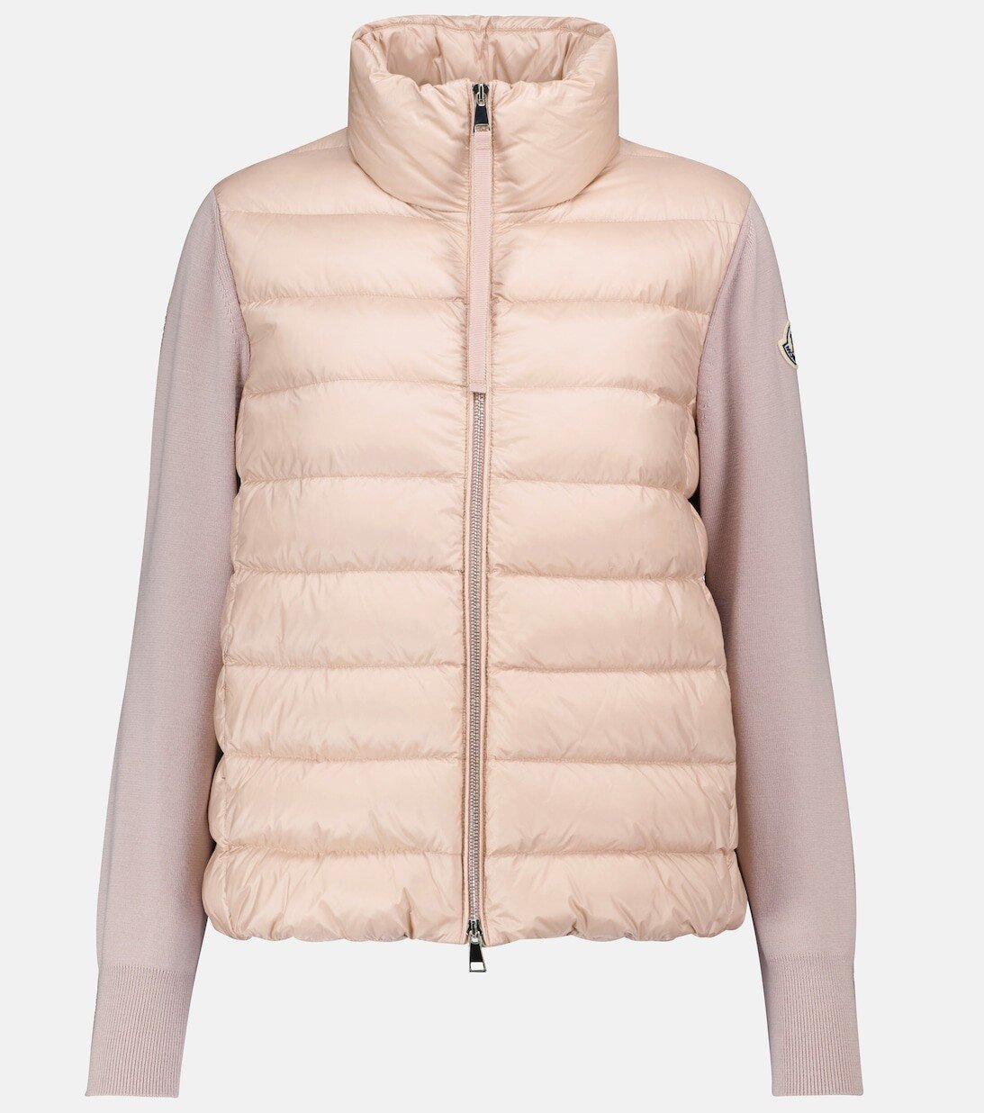 

Шерсть и пуховик MONCLER, бежевый