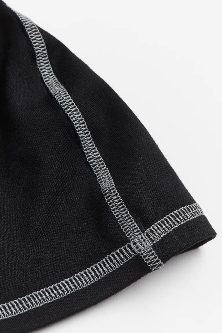 

Теплая шапка для бега H&M, черный