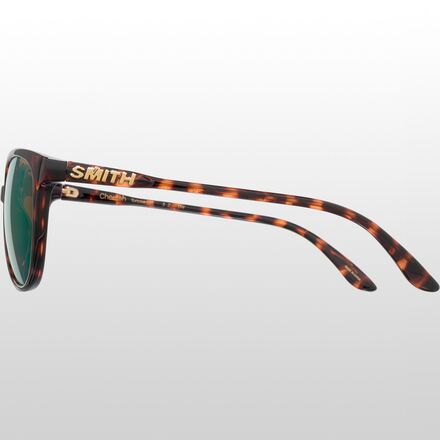 Поляризованные солнцезащитные очки Cheetah женские Smith, цвет Tortoise/ChromaPop Polarized Green Mirror