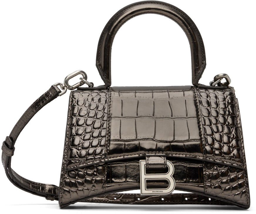 

Бронзовая сумка «Песочные часы» размера XS Balenciaga