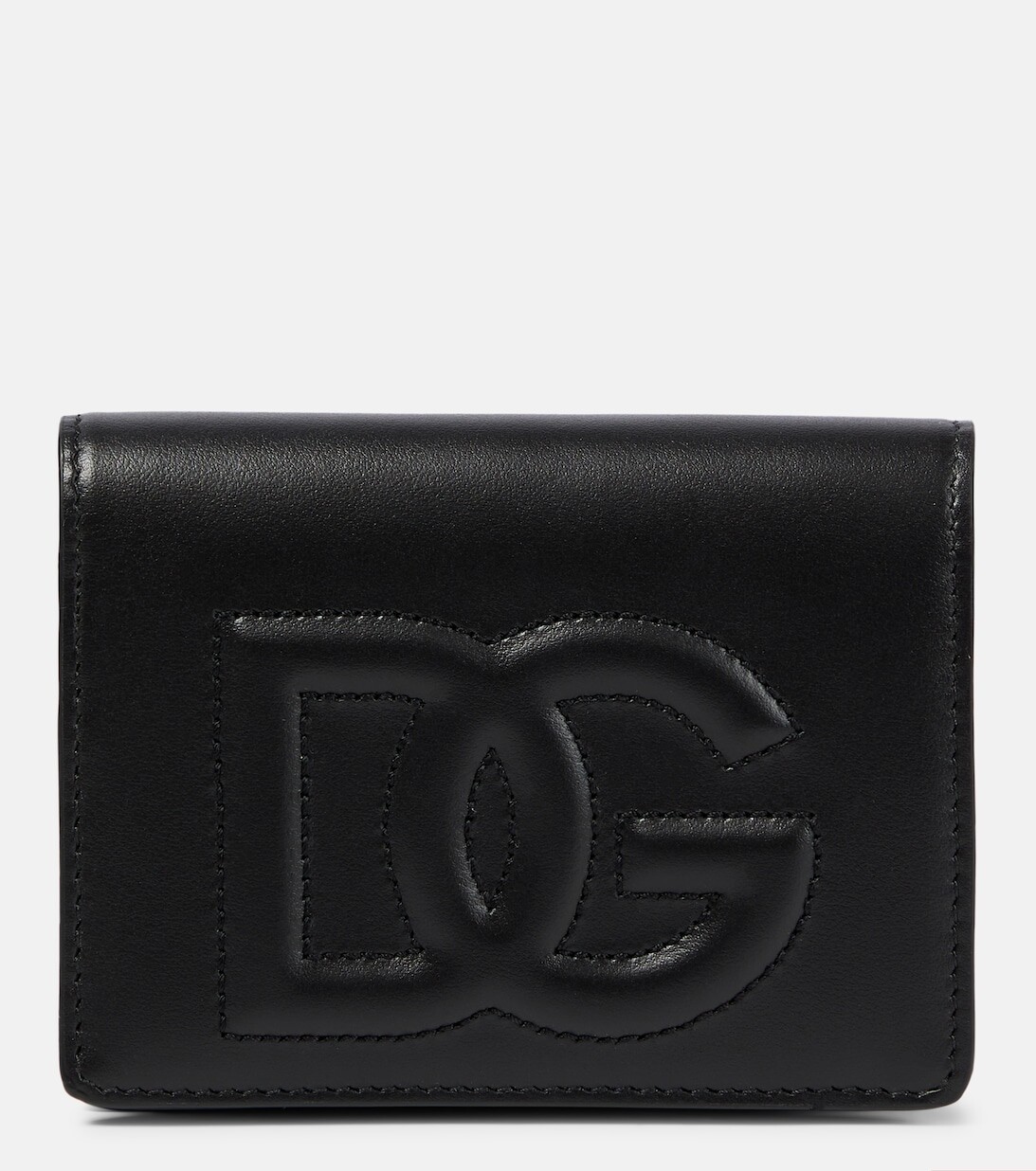 

Кожаный кошелек DG Dolce&Gabbana, черный