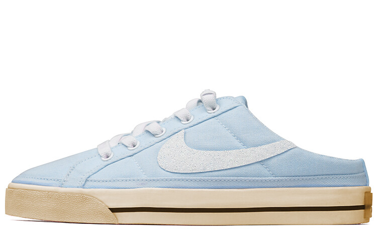 

Кроссовки Nike Court Legacy Skateboarding Shoes Women's Low-top Blue/white, цвет Carolina Blue