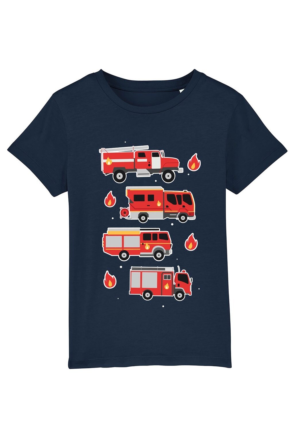 

Футболка с принтом FEUERWEHR Watapparel, цвет french navy