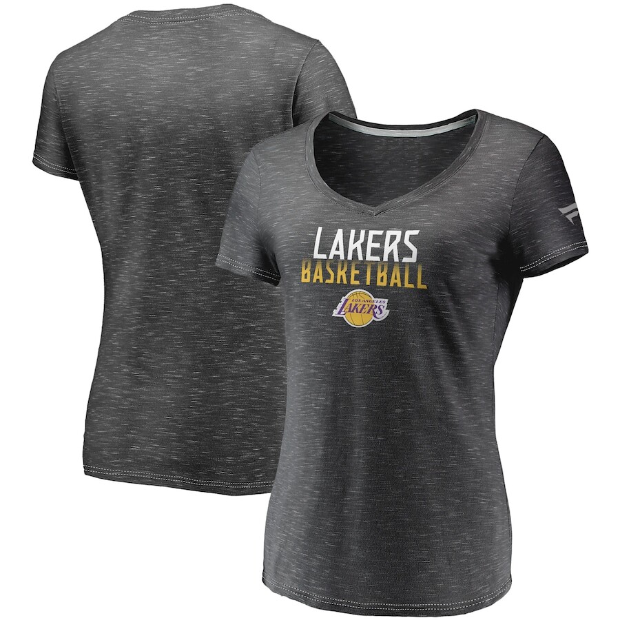 

Футболка с коротким рукавом Fanatics Branded Los Angeles Lakers, угольный