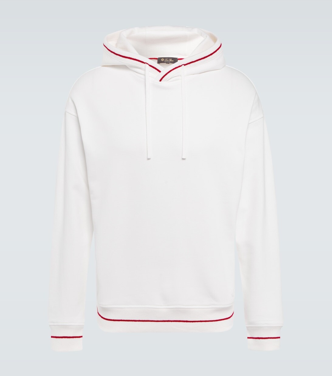 

Толстовка из хлопка Loro Piana, белый