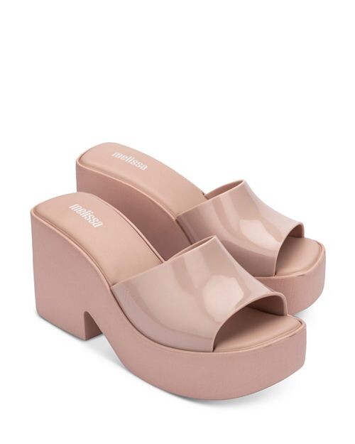 

Женские босоножки Posh AD без шнуровки на высоком каблуке на платформе Melissa, цвет Pink