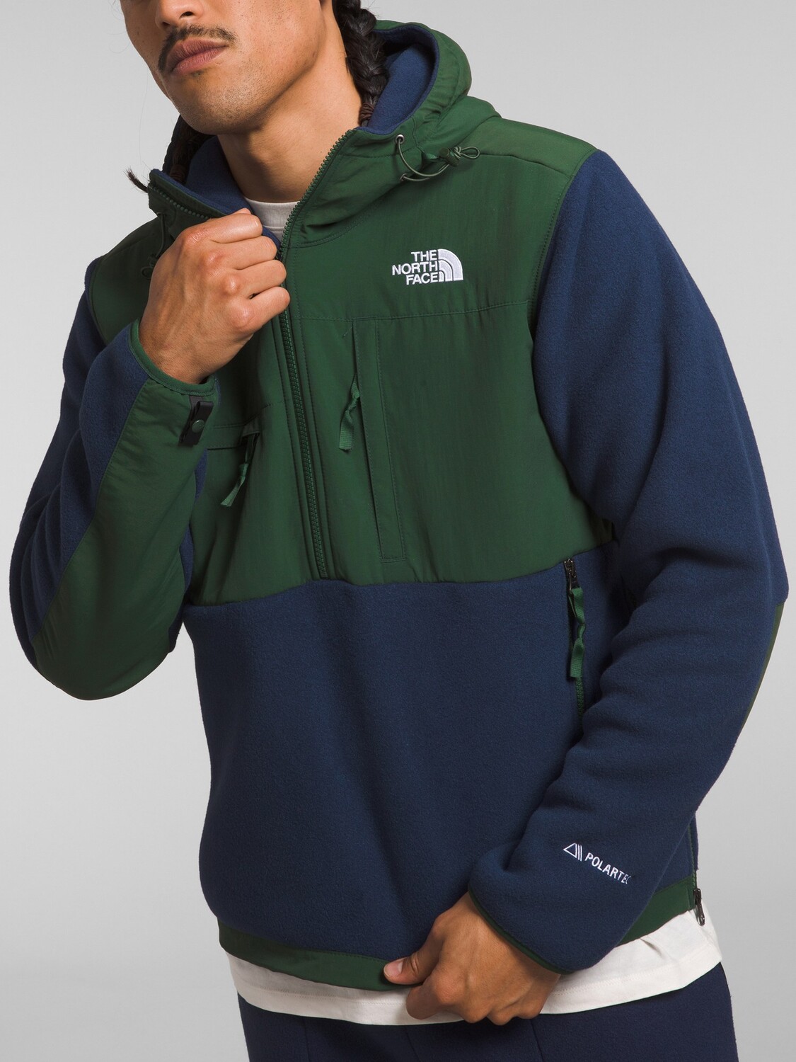 

Флисовый анорак Denali - мужской The North Face, синий