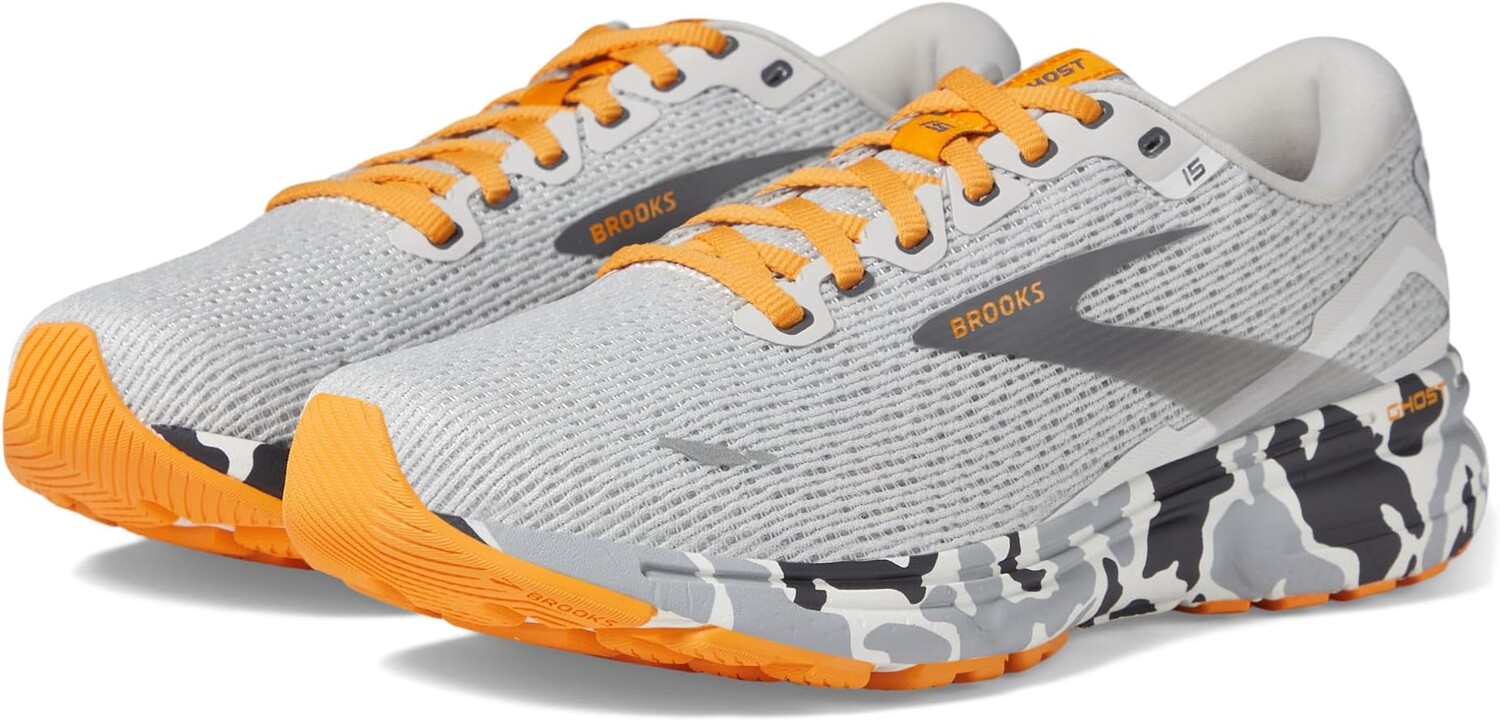 

Кроссовки Ghost 15 Brooks, цвет Blanc/Gray/Sunflower