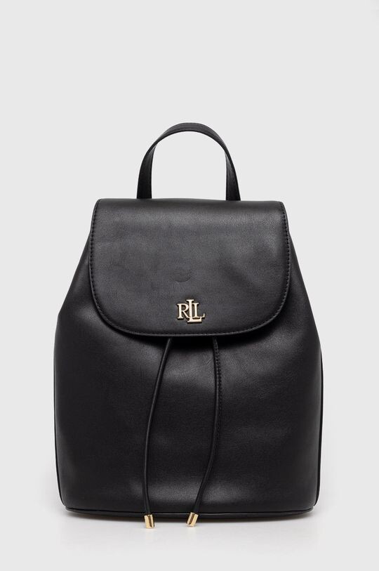 

Кожаный рюкзак 431876726001 Lauren Ralph Lauren, черный