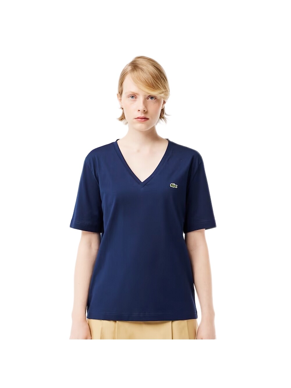 

Футболка крокодил Lacoste, синий