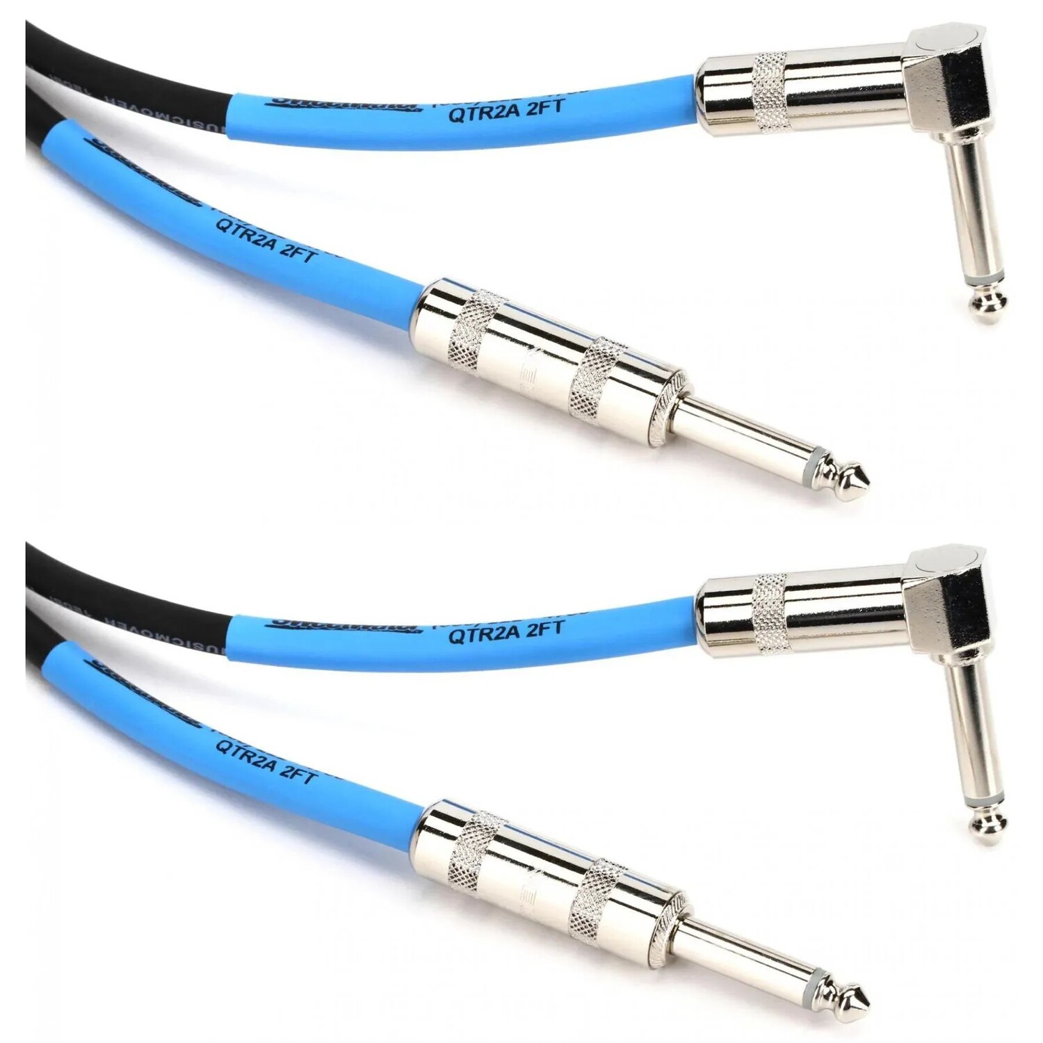 

Pro Co EGL-2 Excellines Патч-кабель с прямым и прямым углом (2 шт.) — 2 фута