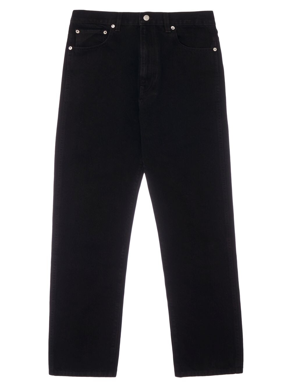 

Монохромные джинсы прямого кроя Helmut Lang, черный