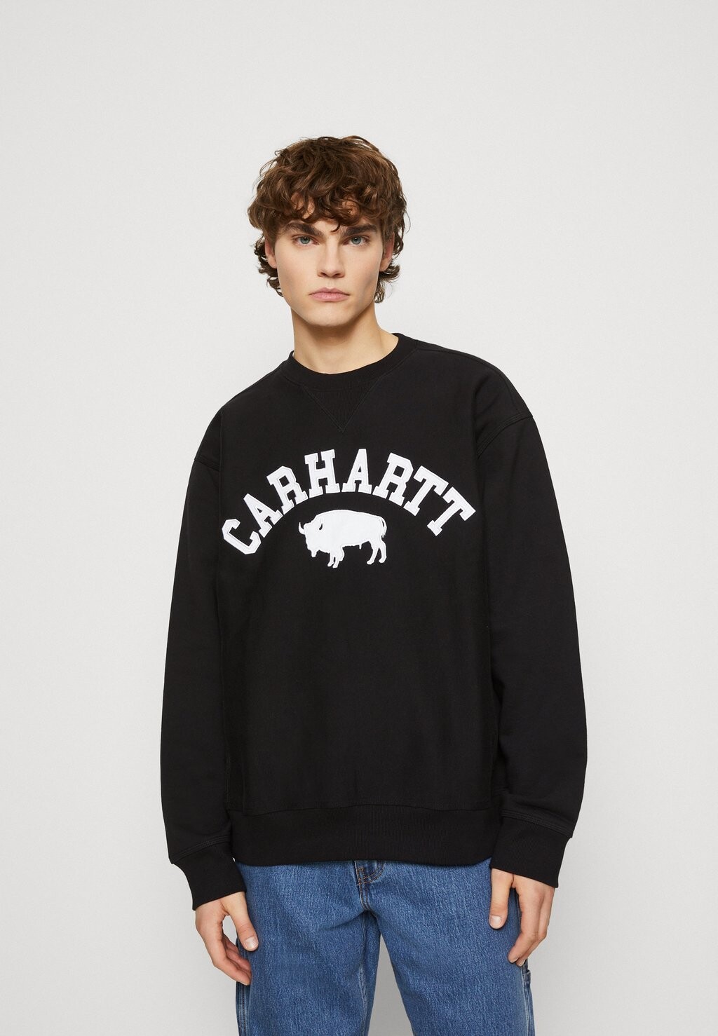 

Толстовка Carhartt WIP, черно-белый, Черный