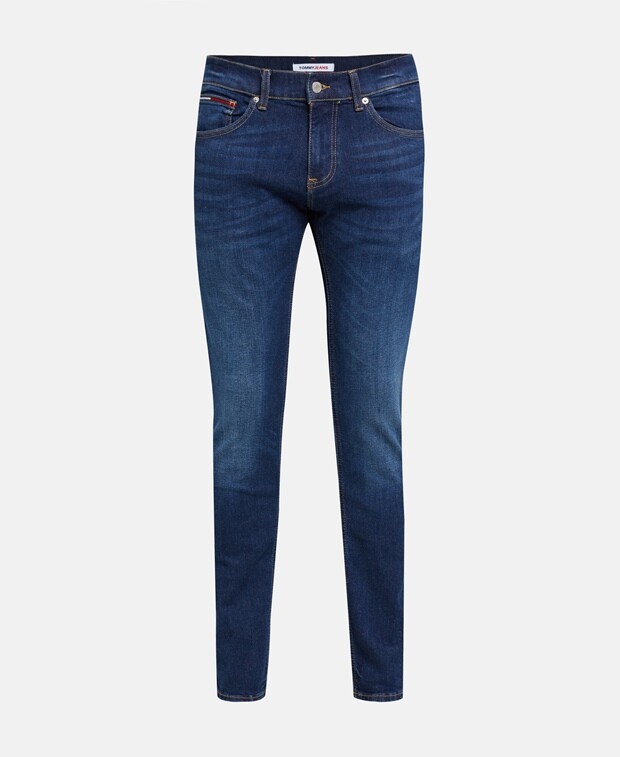 

Джинсы узкого кроя Tommy Jeans, темно-синий