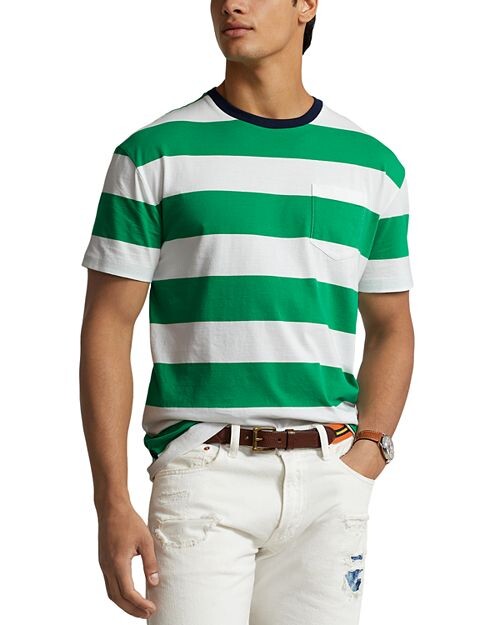 

Классическая футболка из джерси с принтом Polo Ralph Lauren, цвет Green