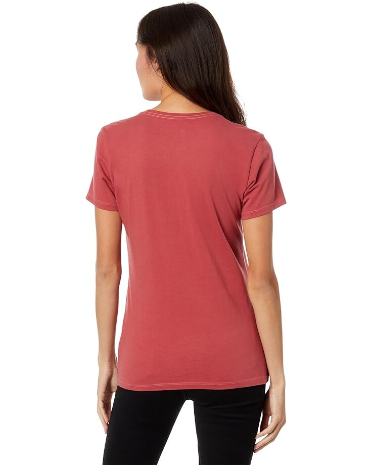 

Футболка Life is Good Home Sweet Gingerbread Home Short Sleeve Crusher Tee, цвет Faded Red