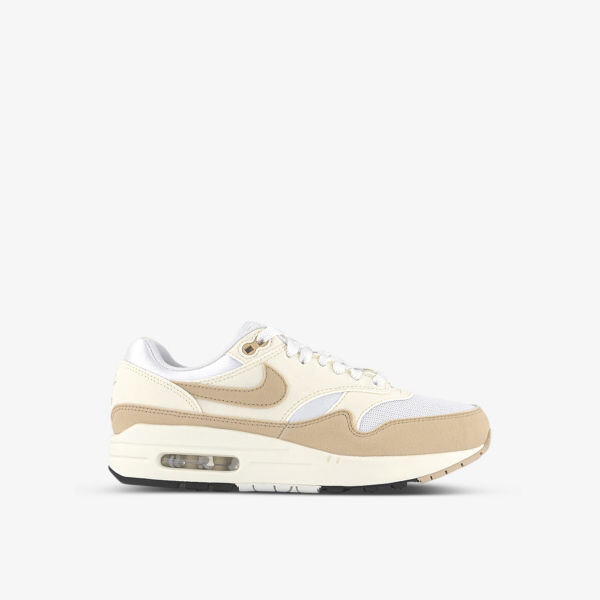 

Кожаные кроссовки Air Max 1 с низким берцем Nike, слоновая кость