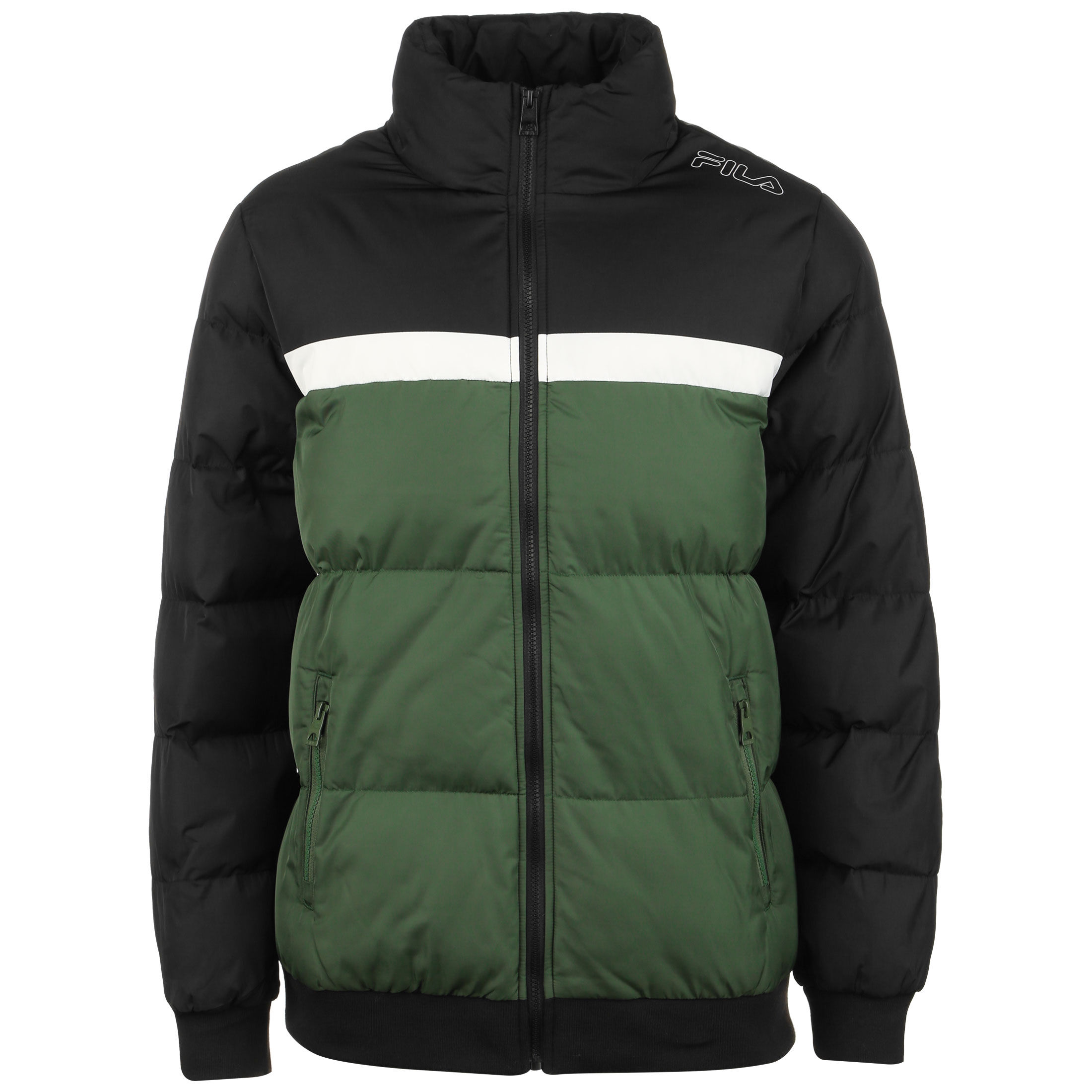 Куртка Fila Winterjacke Oliver, зеленый/черный