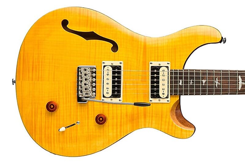 

Электрогитара PRS SE Custom 22 Semi-Hollow Electric Guitar - Santana Yellow