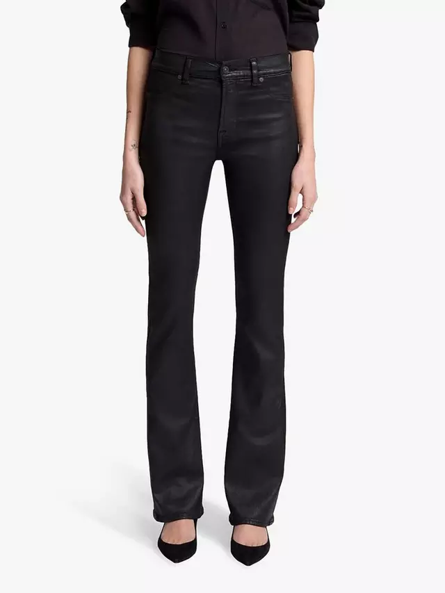 

Джинсы 7 For All Mankind Coated Bootcut, черный