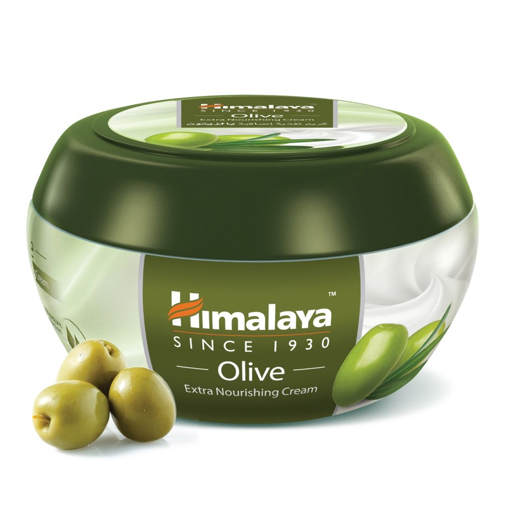 Увлажняющий крем для ухода за лицом Olive extra nourishing cream Himalaya herbal healthcare, 150 мл
