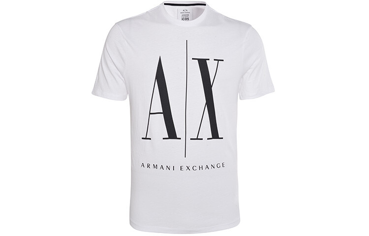 

Armani Exchange Мужская футболка Белая