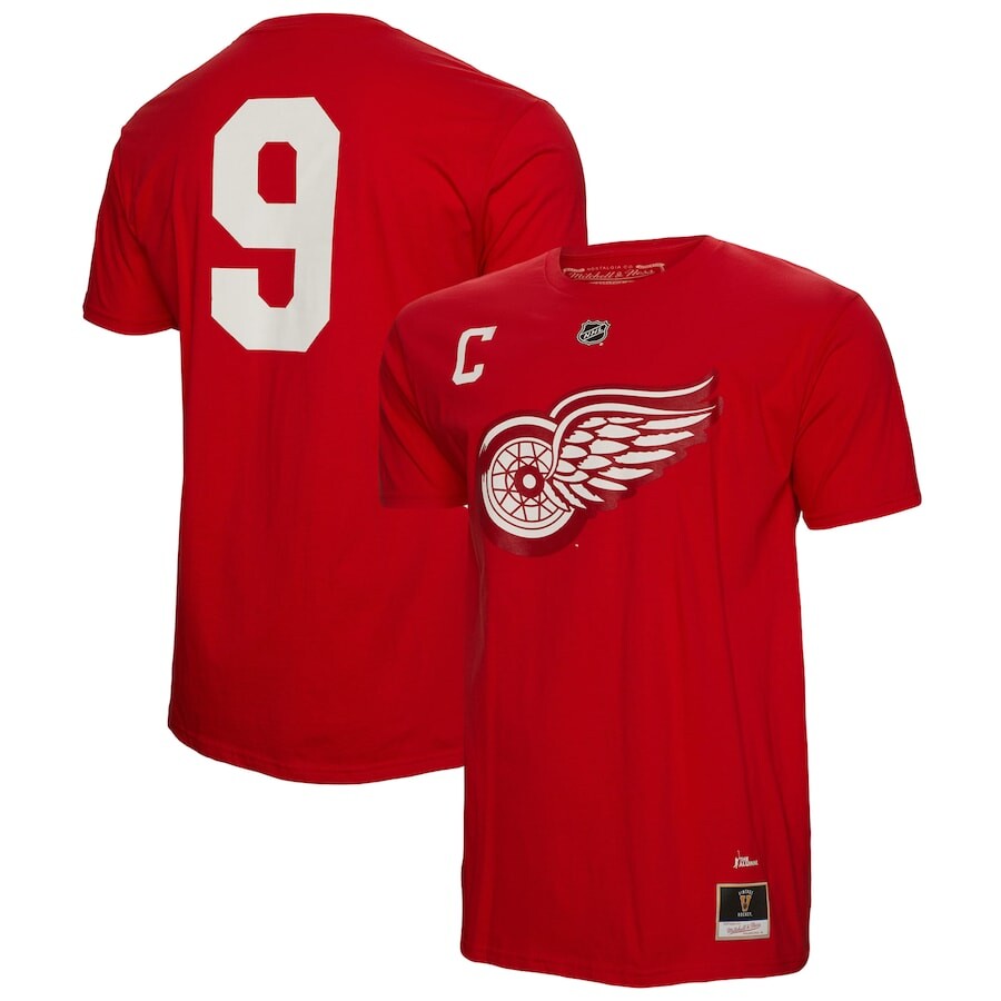 

Футболка с коротким рукавом Mitchell & Ness Detroit Red Wings, красный