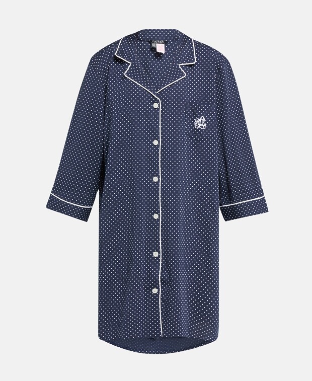 

Ночная рубашка Lauren Ralph Lauren, темно-синий