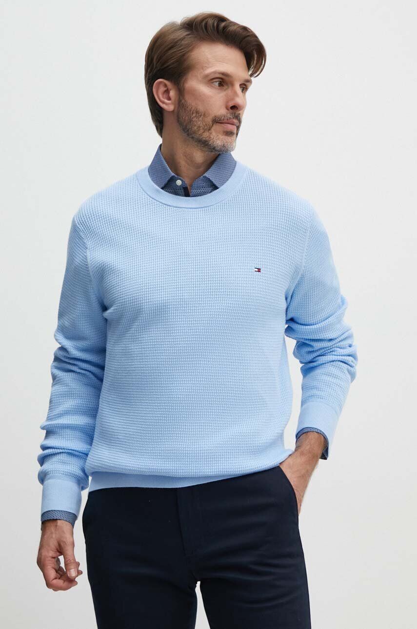 

Хлопковый свитер Tommy Hilfiger, синий