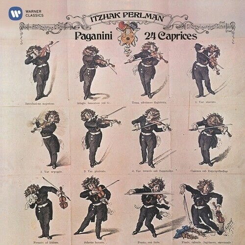 

Виниловая пластинка Perlman, Itzhak - Paganini: 24 Caprices