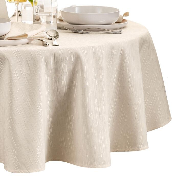 

Водостойкая и грязеотталкивающая овальная скатерть Continental, 60 x 84 дюйма Elrene Home Fashions
