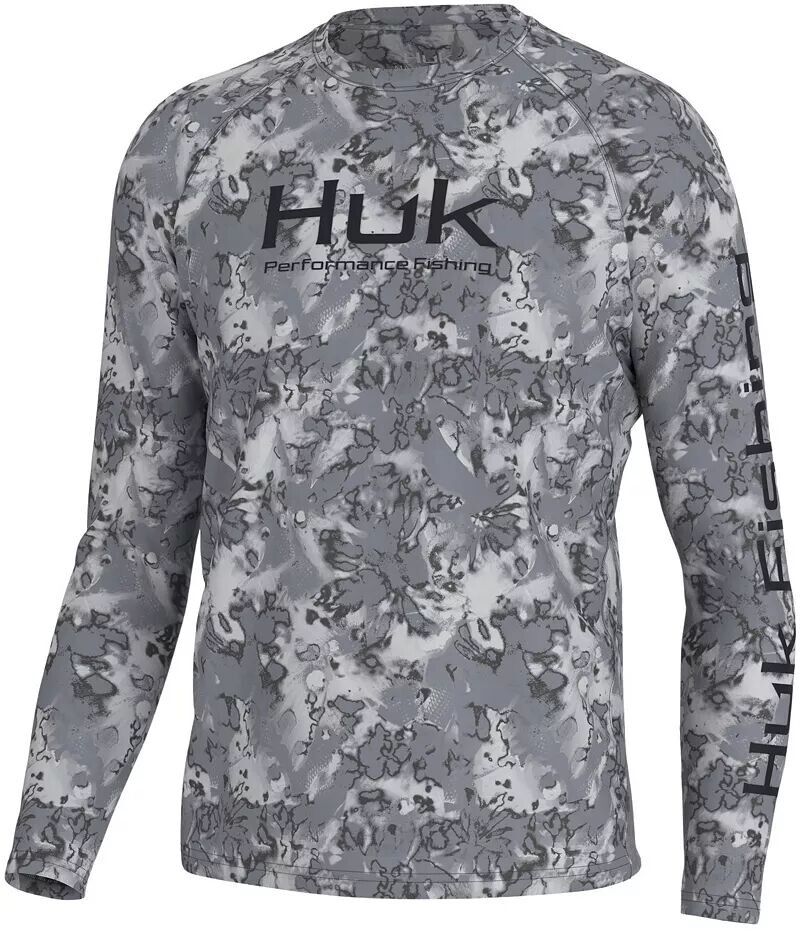 

Huk Мужская футболка Pursuit Crew Fin Flats с короткими рукавами