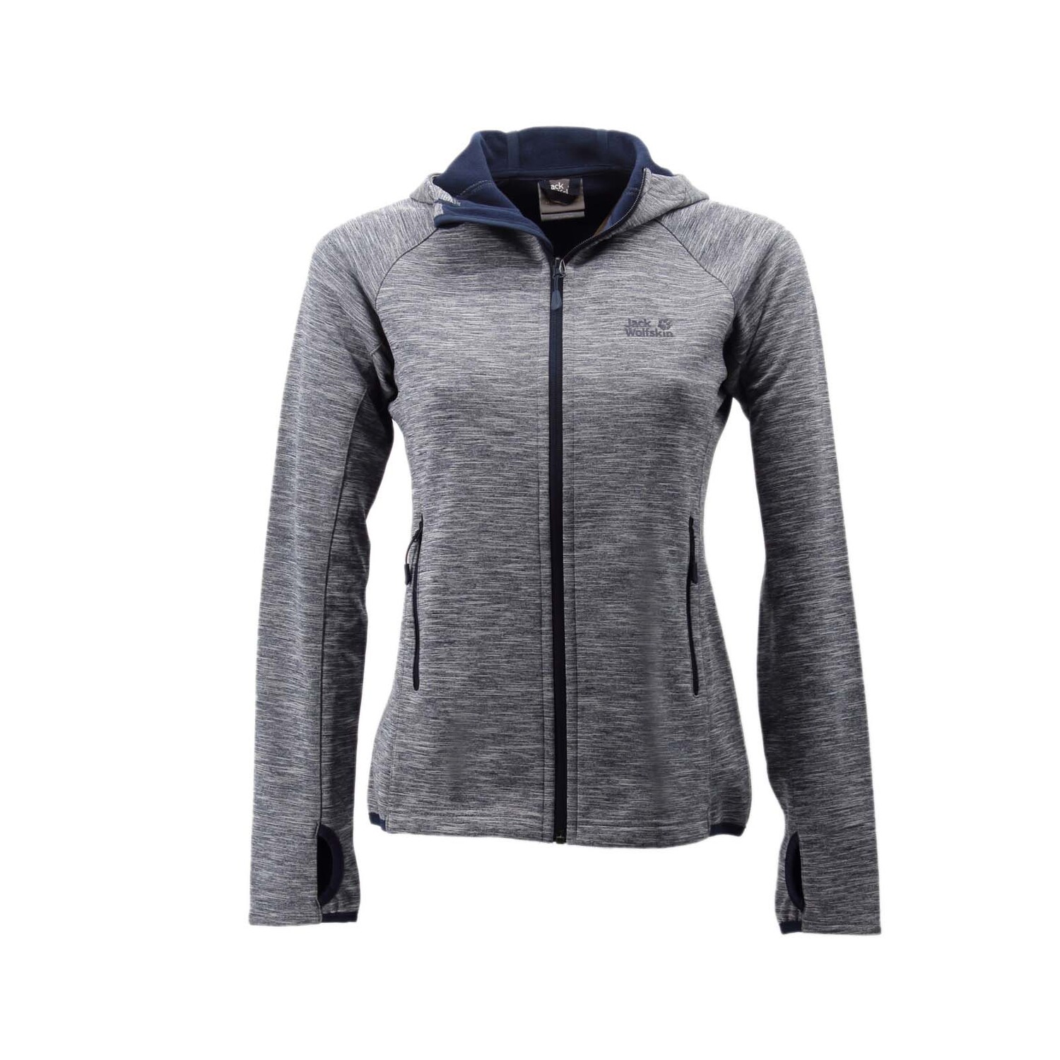 

Спортивная куртка Jack Wolfskin Jacke La Cumbre Trail Fleece Hoodie, синий