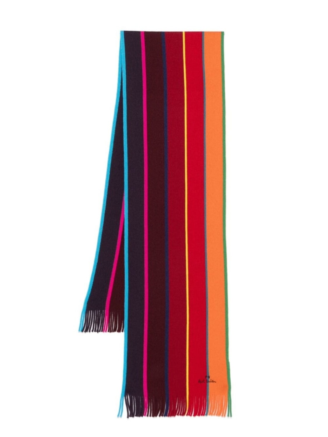 

Шарф с вышитым логотипом PS Paul Smith, красный