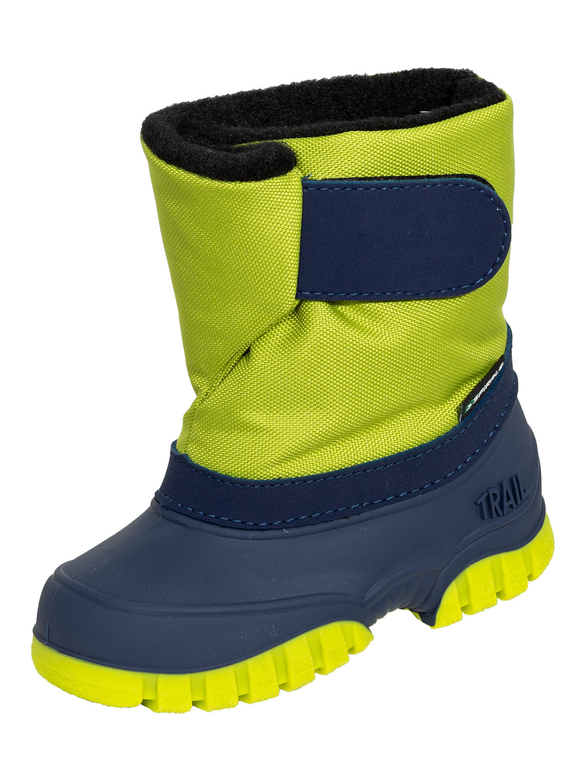 

Сапоги Spirale Kinder Winter Kovu gefüttert, цвет lime/blau