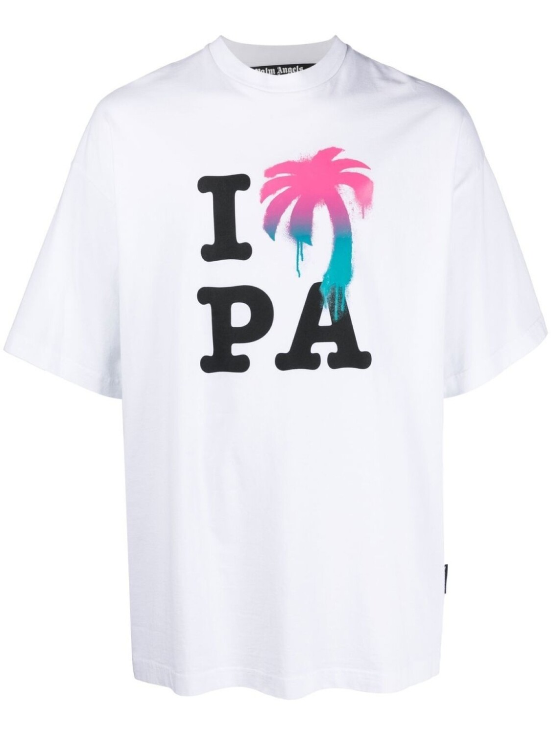 

Palm Angels футболка с логотипом, белый