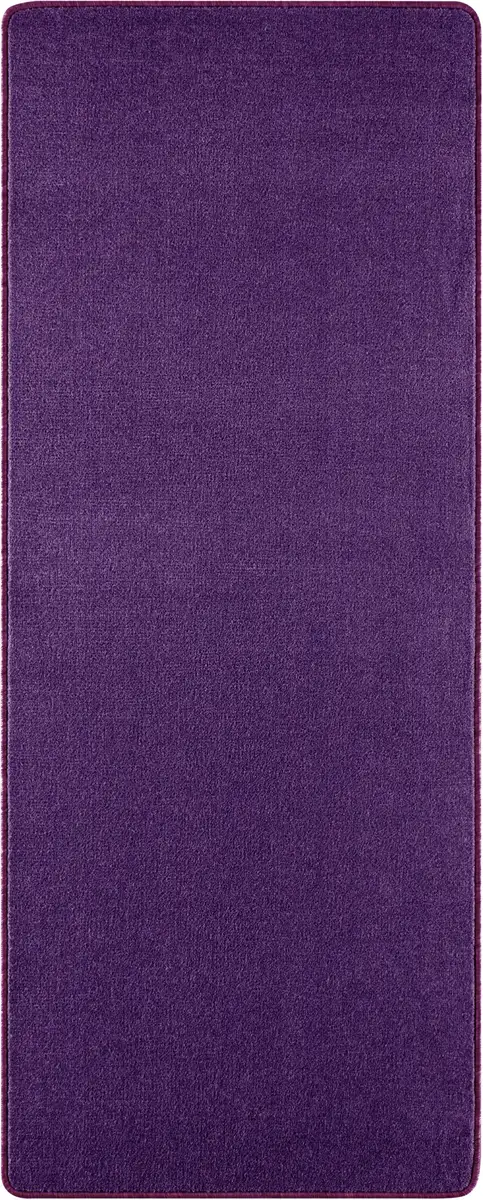 

HANSE Домашняя дорожка "Шаши", прямоугольная, короткий ворс, однотонный, ковер, мягкий, столовая, детская, прихожая HANSE Home 80х200 см, цвет lila