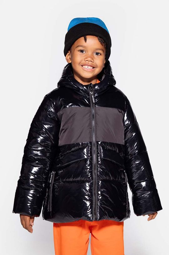 Куртка для мальчика Coccodrillo, черный куртка для мальчика coccodrillo размер 152 цвет разноцветный