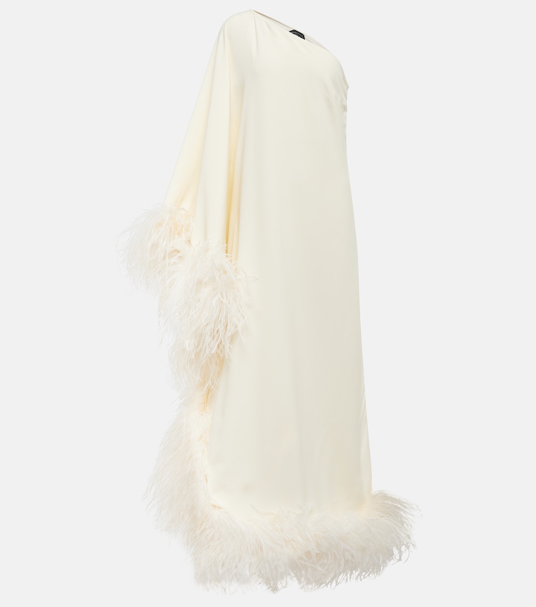 цена Платье Ubud с отделкой из перьев TALLER MARMO, белый