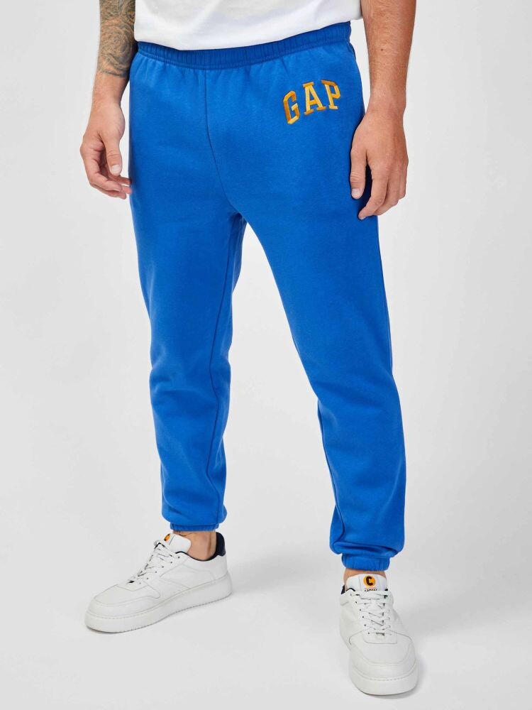 

Спортивные брюки с вышитым логотипом Gap, синий