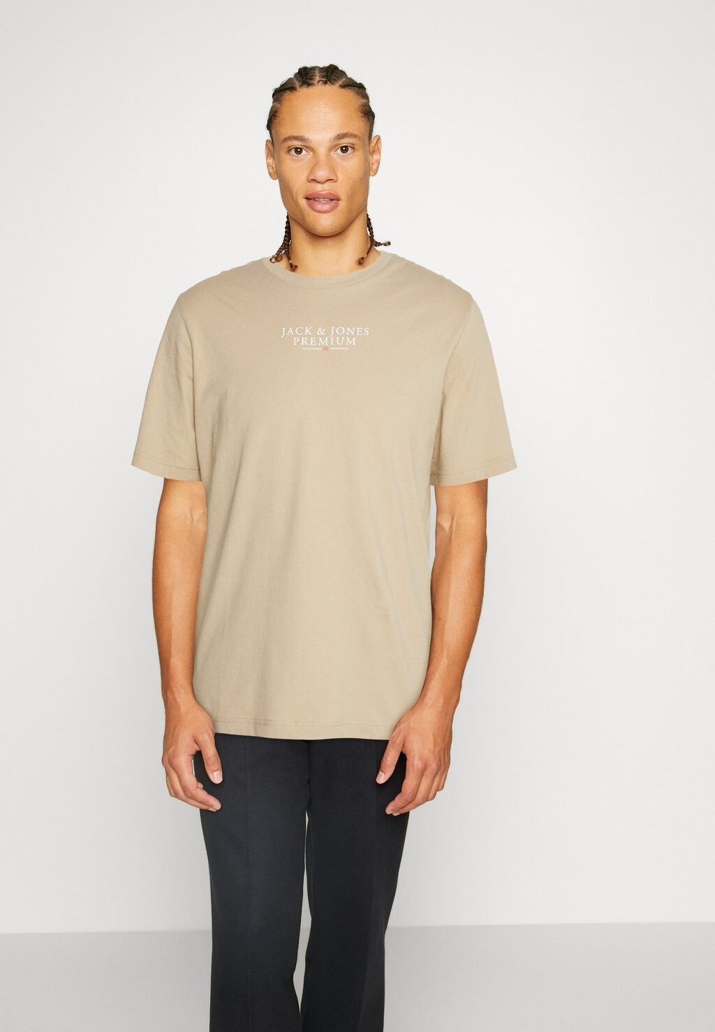

Футболка с принтом Jack & Jones, песочный