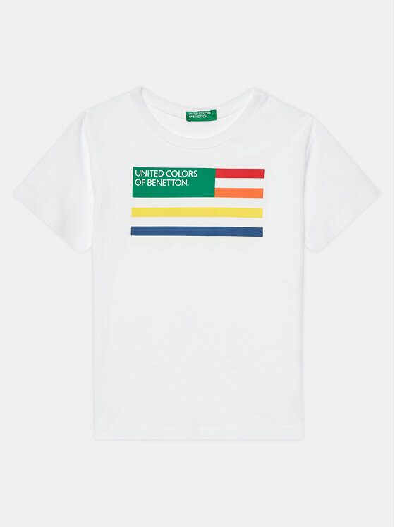

Футболка стандартного кроя United Colors Of Benetton, белый