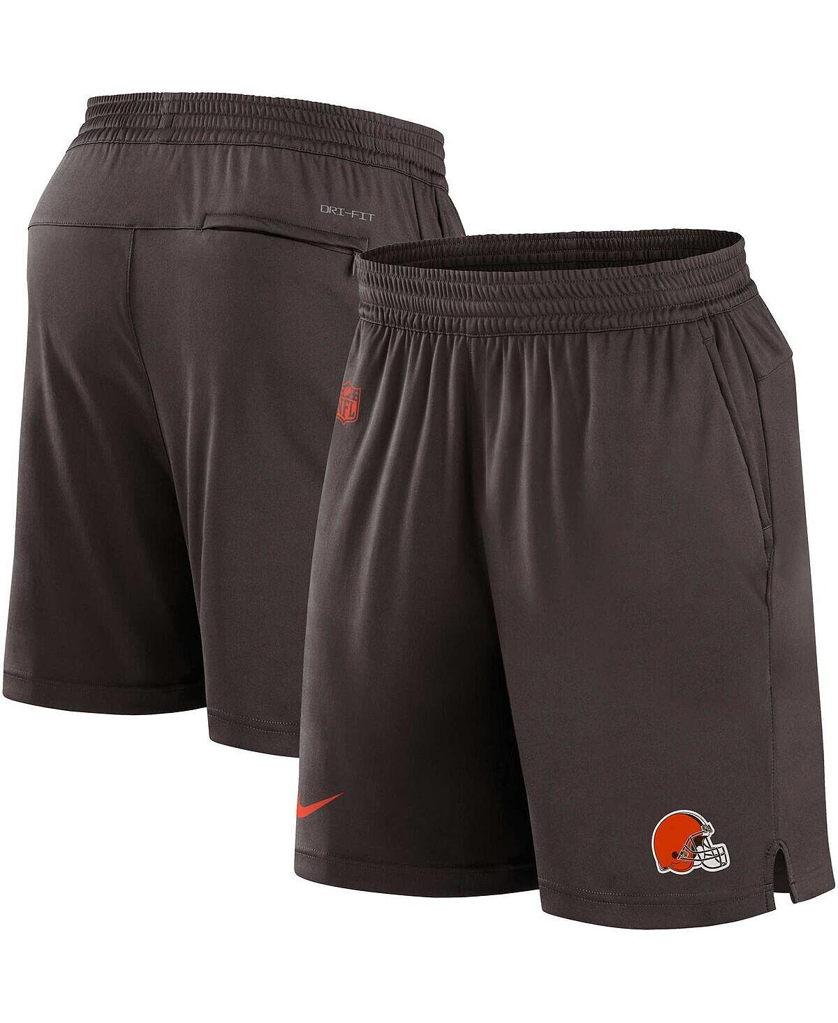 

Мужские коричневые шорты Cleveland Browns Sideline Performance Nike
