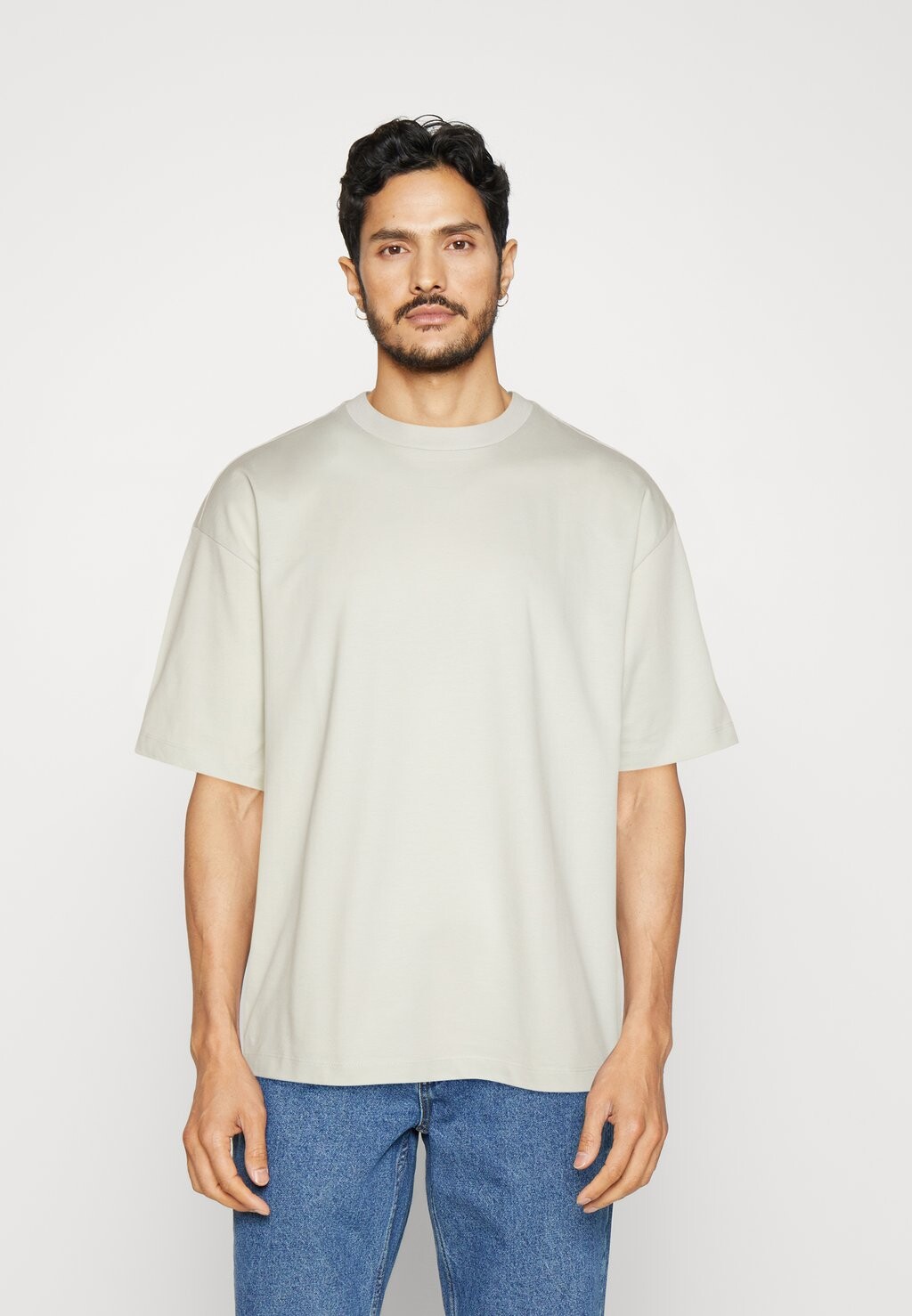 

Футболка базовая TOM TAILOR DENIM, цвет foggy dawn