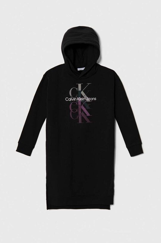 

Платье маленькой девочки Calvin Klein Jeans, черный