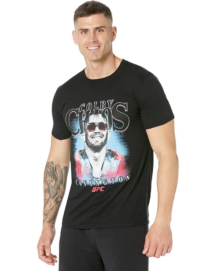 

Футболка UFC Colby Covington Star Vintage, черный