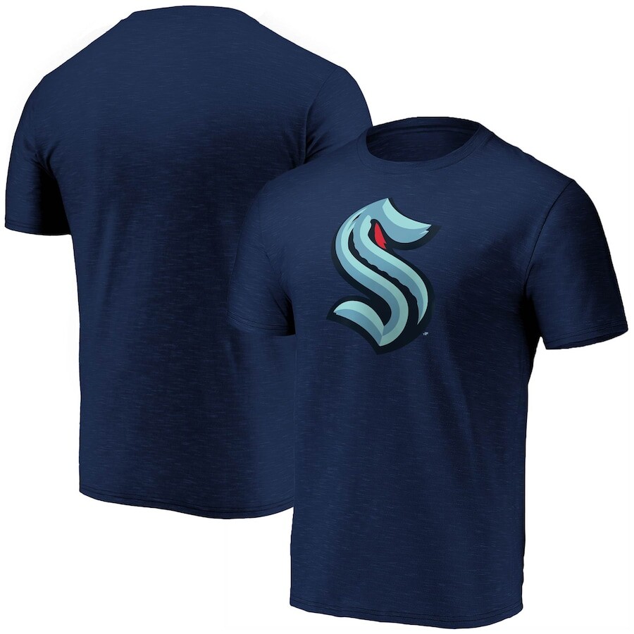 

Футболка с коротким рукавом Fanatics Branded Seattle Kraken, синий
