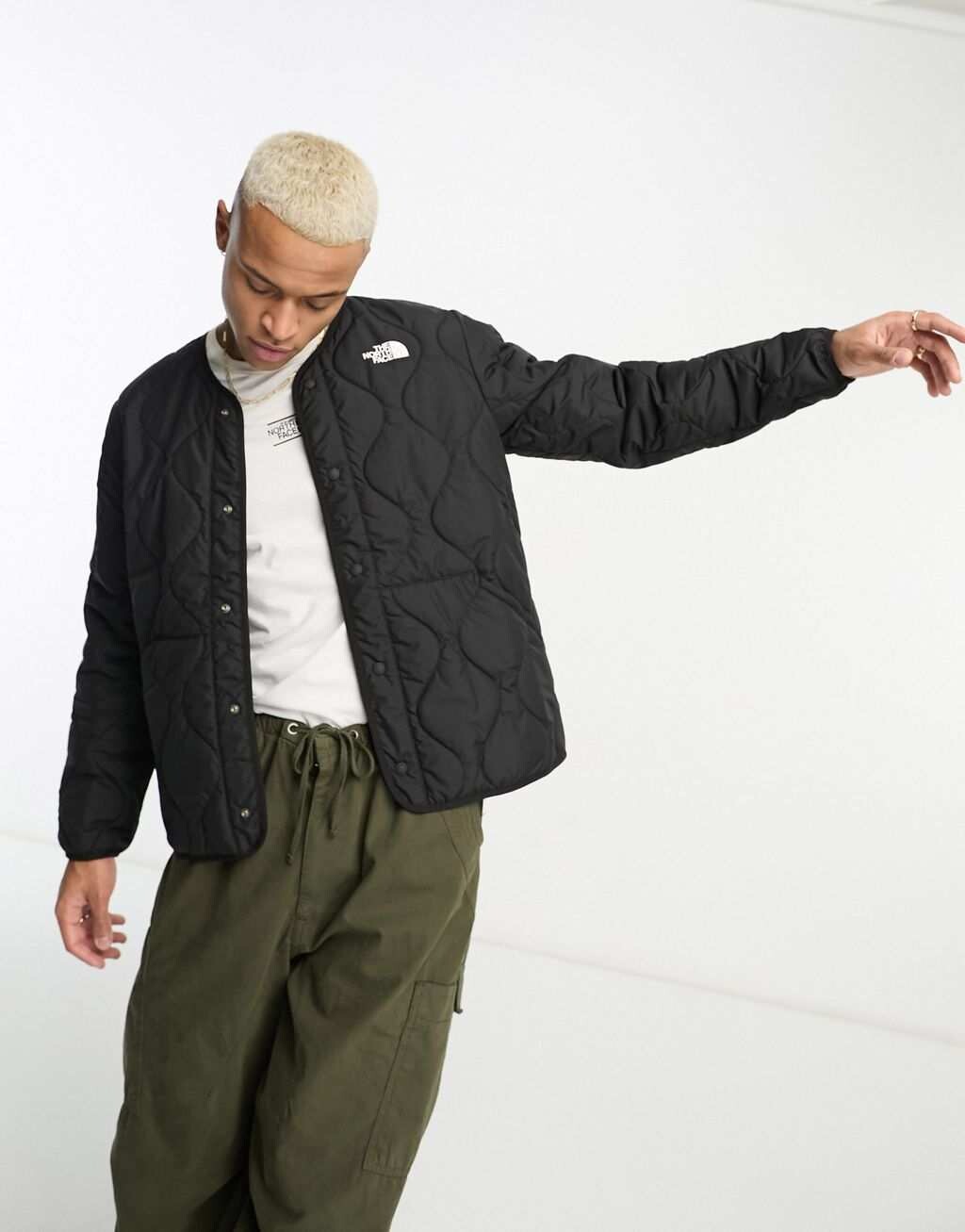 

Черная стеганая подкладка The North Face Ampato эксклюзивно на ASOS, Черный